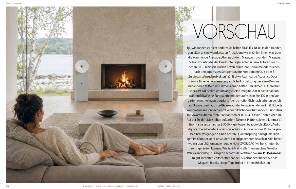 FIDELITY 88 Vorschau